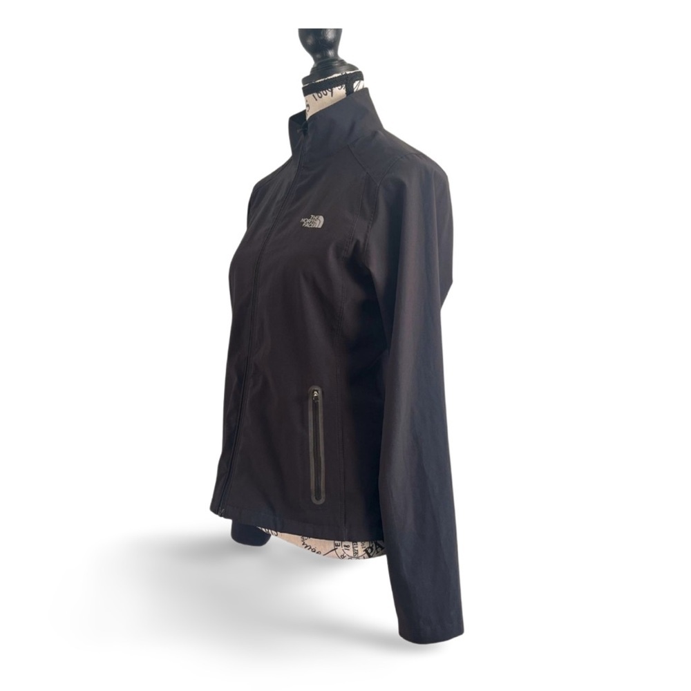The North Face Apex Bionic Softshell Jacket Small Black Lightweight Windbreaker - Picture 3 of 7